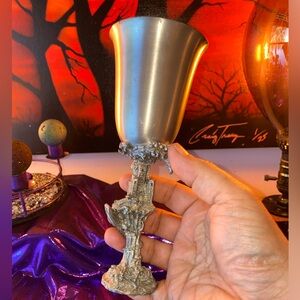 Fantasy Pewter chalice cup collectible